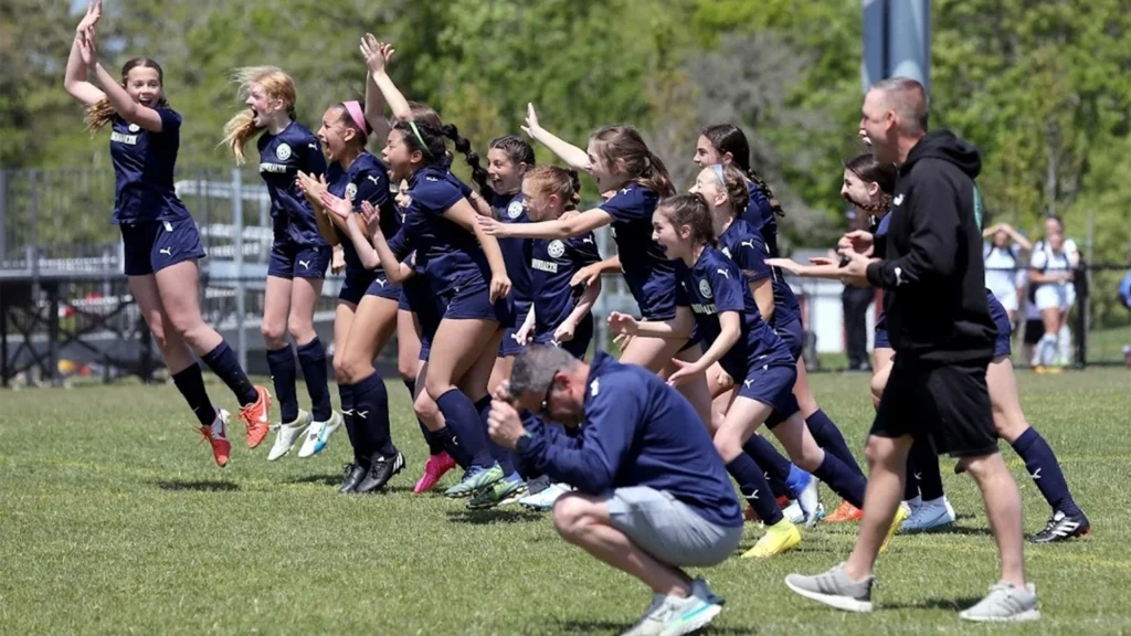 Soccer Sportsmanship and Teamwork at Comonwelath FC, Braintree MA